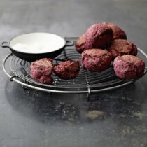 Rote-Bete-Bohnen-Bällchen