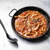 Marinara-Sauce mit Pulpo Marinara-Sauce mit Pulpo