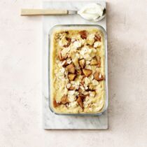 Bratapfelauflauf Bratapfelauflauf