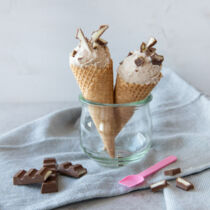 Kinderschokolade-Eis Kinderschokolade-Eis
