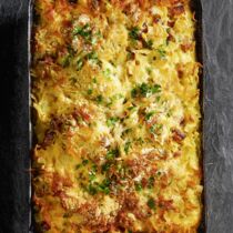 Schinkenfleckerl-Auflauf Schinkenfleckerl-Auflauf