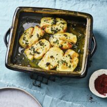 Ofen-Halloumi