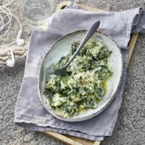 Ricotta-Spinat-Gnocchi