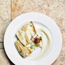 Barramundi in Zitronenbuttersauce