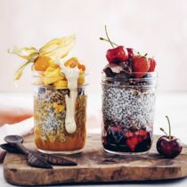 Chia-Pudding  mit Fruchttopping