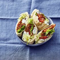 Griechische Pita-Taschen