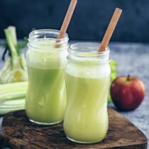 Sellerie-Apfel-Fenchel-Saft