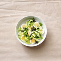 Eier-Carpaccio mit Avocado