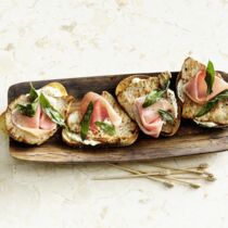 Saltimbocca-Crostini Saltimbocca-Crostini