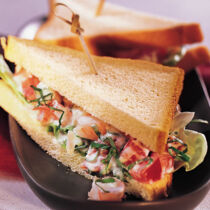 Tramezzini mit Garnelen