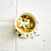 Putenbrust mit
Bouillonkartoffeln Putenbrust mit
Bouillonkartoffeln