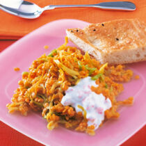 Dal aus roten Linsen Dal aus roten Linsen