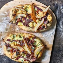 Pinsa mit Radicchio Pinsa mit Radicchio