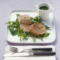 Lamm mit Minzsauce Lamm mit Minzsauce