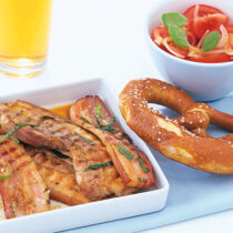 Speck und Schweinebauch vom Grill