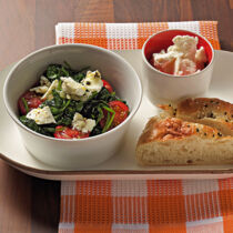 Spinat mit Feta Spinat mit Feta