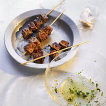 Lamm-Spiesse mit Kräuter-Marinade