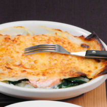 Lachs-Lasagne