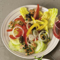 Bauernsalat mit Pute Bauernsalat mit Pute