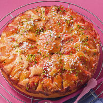 Pfirsich-Pistazien-Kuchen