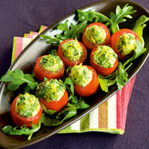 Cocktailtomaten mit Mozzarella Cocktailtomaten mit Mozzarella