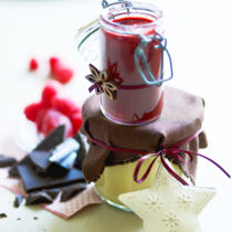 Himbeer-Schoko-Sauce