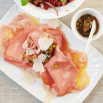 Mortadella-Carpaccio