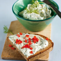 Meerrettich-Frischkäse mit Dill