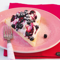 Heidelbeer-Sahne-Schnitten