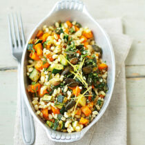 Gemüsepfanne mit Kräutern Gemüsepfanne mit Kräutern