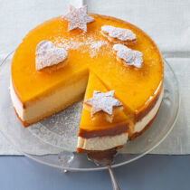 Joghurt-Torte mit Maracuja