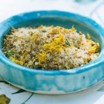 Orangen-Thymian-Würzsalz Orangen-Thymian-Würzsalz