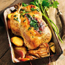 Gebratener Bauerngockel Gebratener Bauerngockel