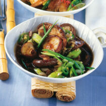 Shiitake-Pilze in Austernsauce Shiitake-Pilze in Austernsauce