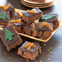 Lebkuchen-Brownies