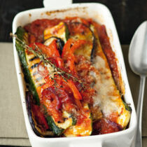 Sommerlich-mediterranes Ofengemüse