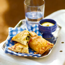 Blutwurst-Apfel-Taschen Blutwurst-Apfel-Taschen