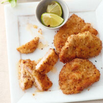 Kalbsschnitzel mit asiatischen Aromen