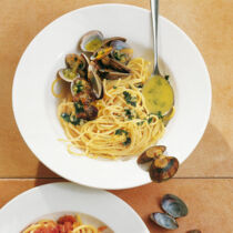 Spaghetti mit Venusmuscheln Spaghetti mit Venusmuscheln
