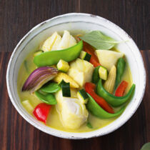 Grünes Fischcurry Grünes Fischcurry