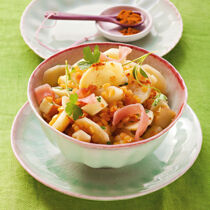 Petersilienwurzel-Salat mit Linsen Petersilienwurzel-Salat mit Linsen