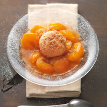 Topfenknödel mit Marillen