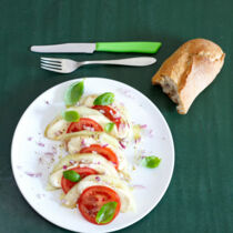 Tomaten-Melonen-Caprese Tomaten-Melonen-Caprese