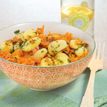 Gnocchi mit Speckmöhren