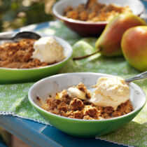 Birnen-Haselnuss-Crumble Birnen-Haselnuss-Crumble