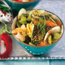 Fruchtiger Linsensalat Fruchtiger Linsensalat