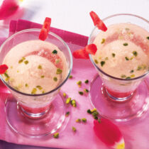 Erdbeerherzen in Champagner Erdbeerherzen in Champagner