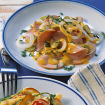 Pikanter Wurstsalat Pikanter Wurstsalat