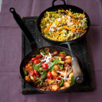 Knuspriger Curry-Bratreis