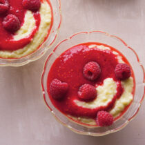 Himbeer-Grieß-Pudding Himbeer-Grieß-Pudding